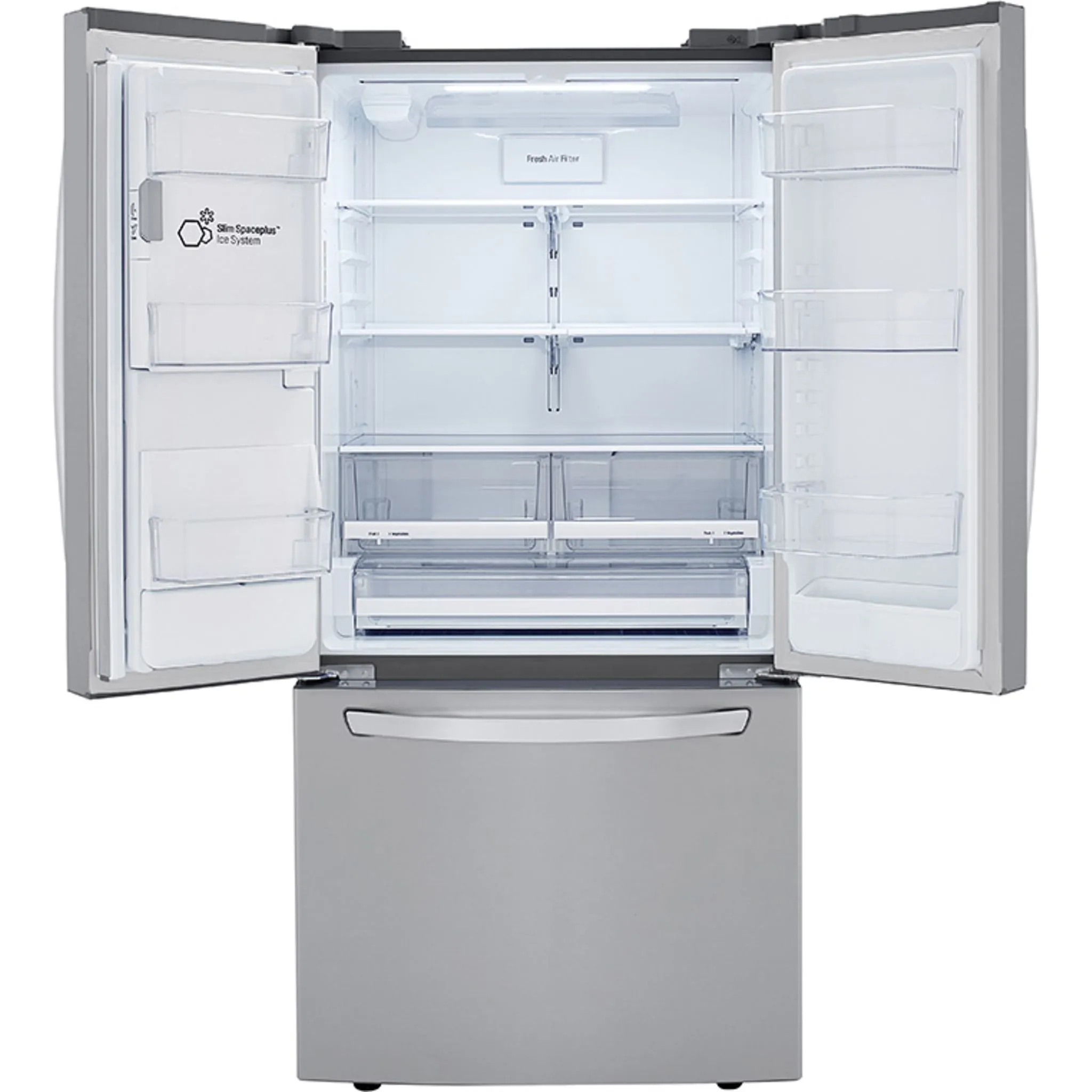 LG French Door Fridge (LRFXS2503S) - Stainless Steel