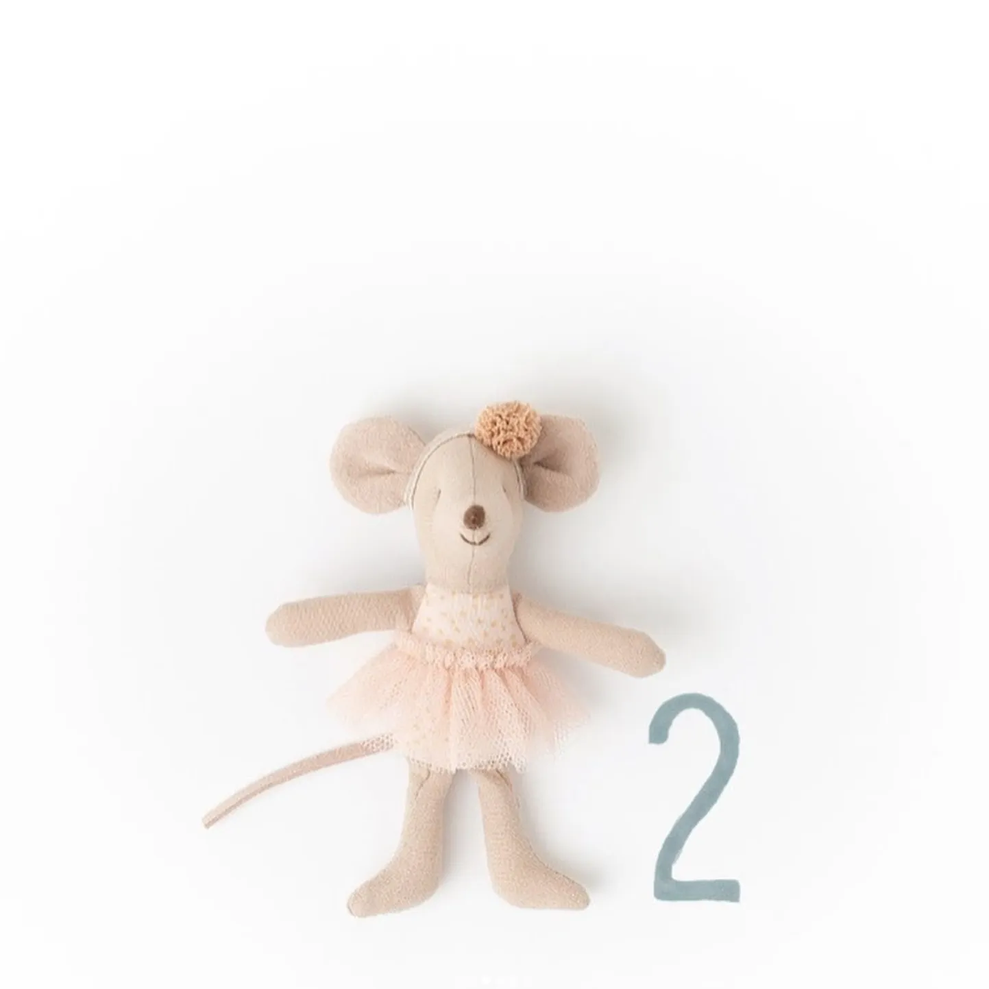 LITTLE SISTER BALLERINA MOUSE - LIGHT PINK