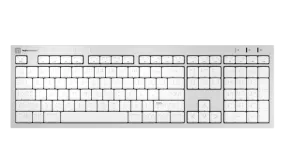 Logickeyboard Braille ALBA Slimline Keyboard – Mac American English, LKB-BRAILLE-CWMU-US