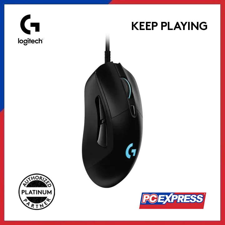 LOGITECH G403 HERO Wired Gaming Mouse (Black)