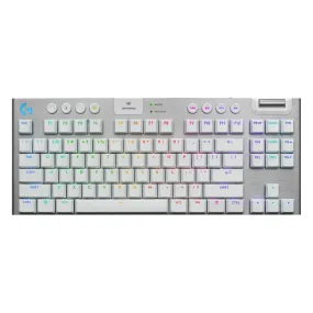 Logitech G915 X LIGHTSPEED TKL Low-Profile Wireless Gaming Keyboard (White)