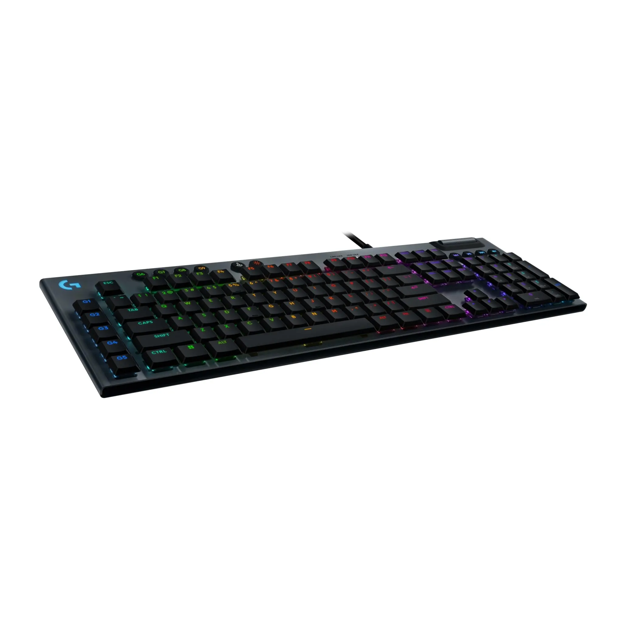 Logitech G915 X Low-Profile Wired Gaming Keyboard (Black)