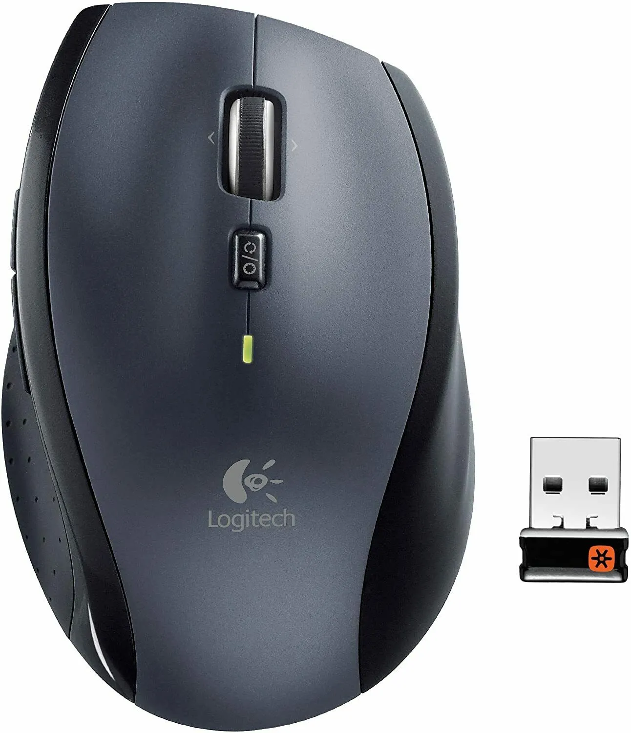 Logitech M705 Wireless Laser Optical USB Marathon Mouse for PC & Mac, 910-001229