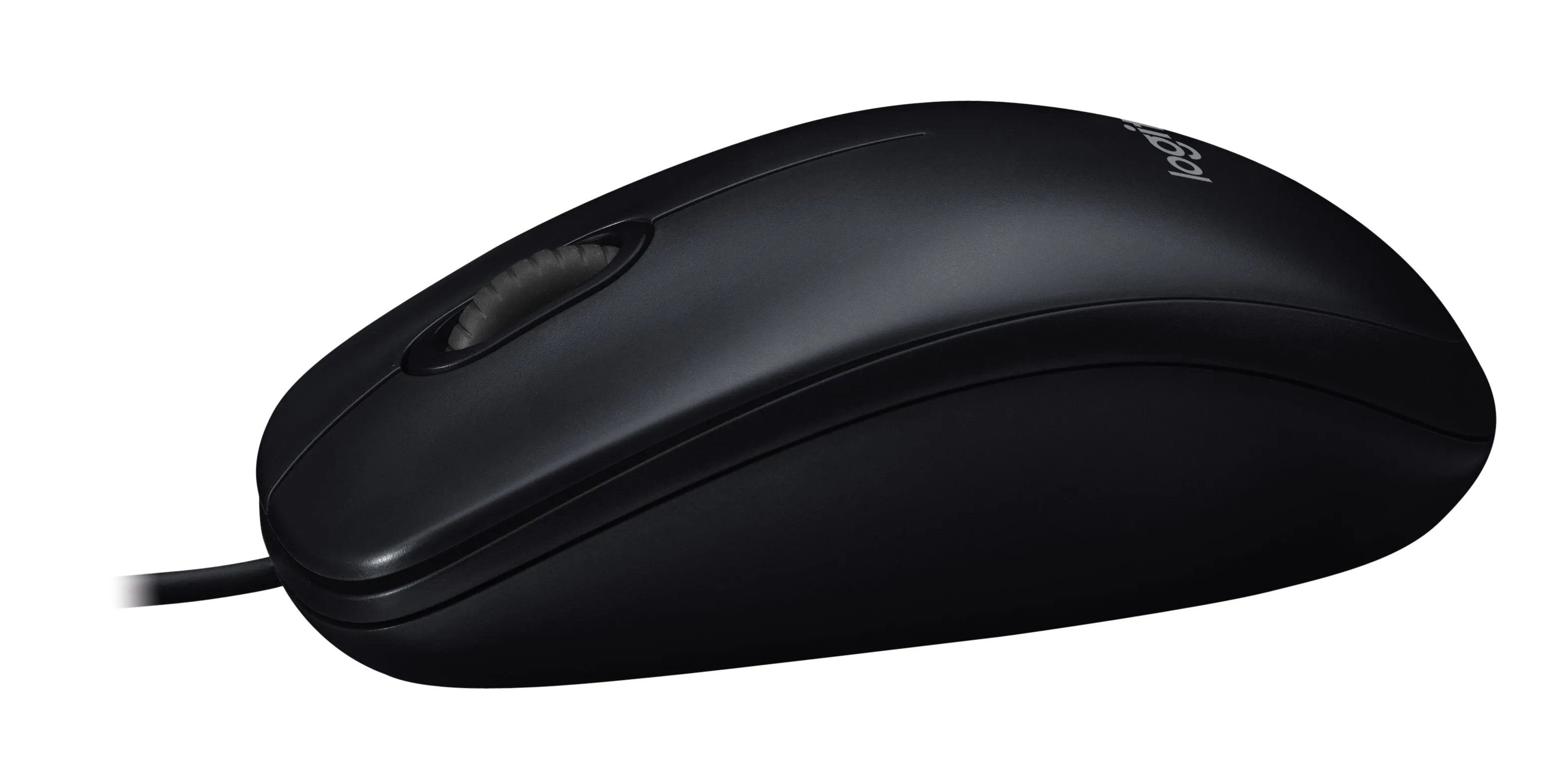 Logitech M90 Mouse Wired Scroll Usb Black