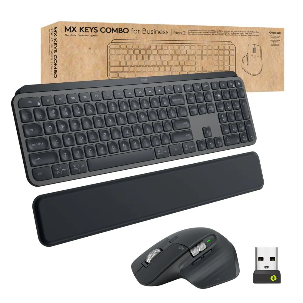 Logitech Mx Keys Combo For Business Qwertz De