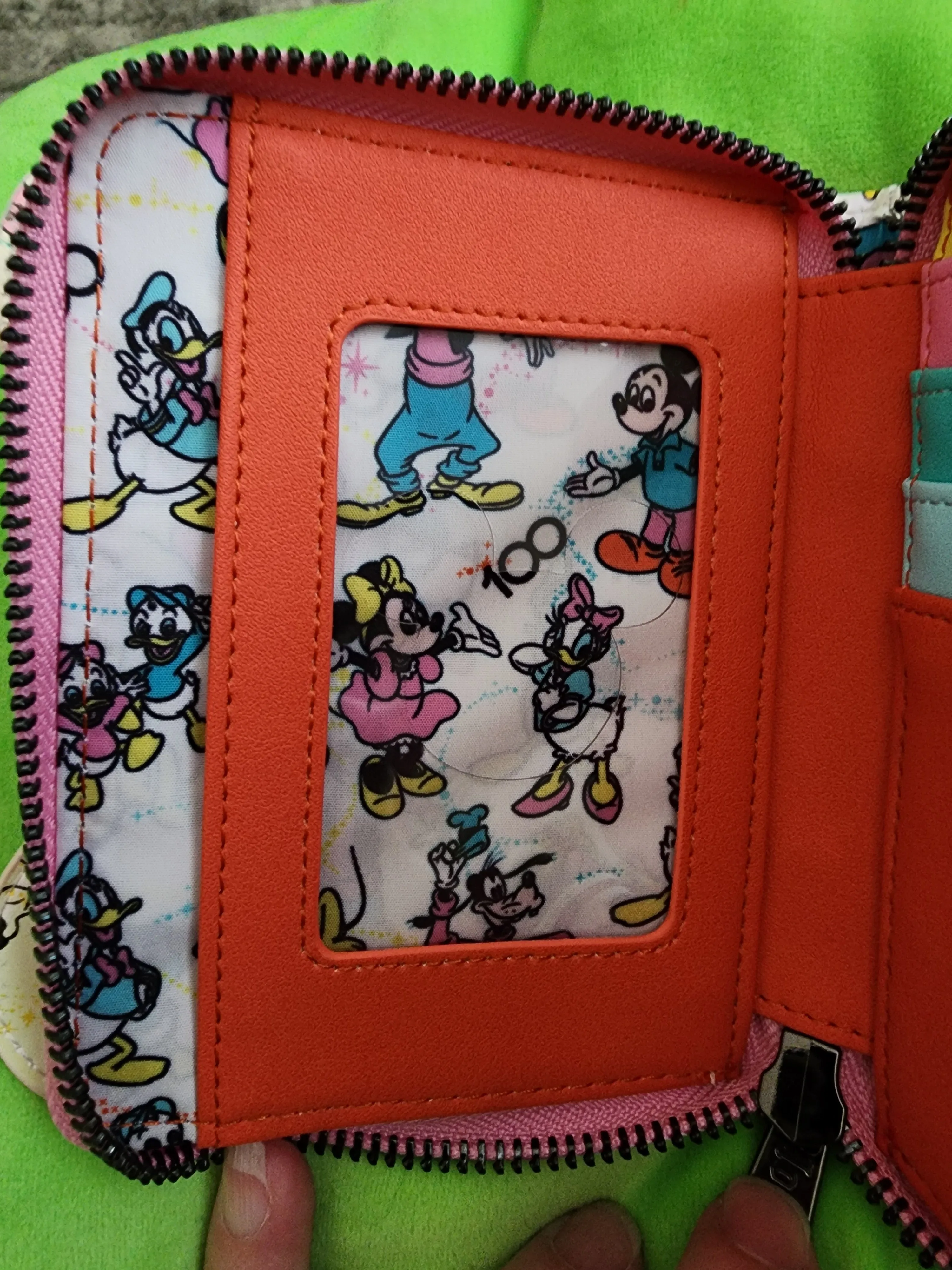 Loungefly Disney Mickey and Friends 100th Anniversary Wallet