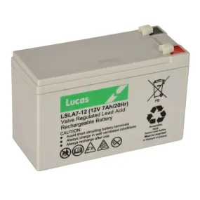 LSLA7-12 7Ah Sealed Lead Acid Battery