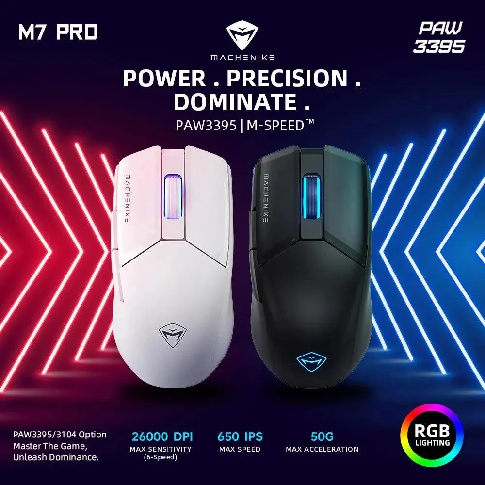 Machenike M7 Pro Gaming Mouse: Optimal Precision and Performance 🎮