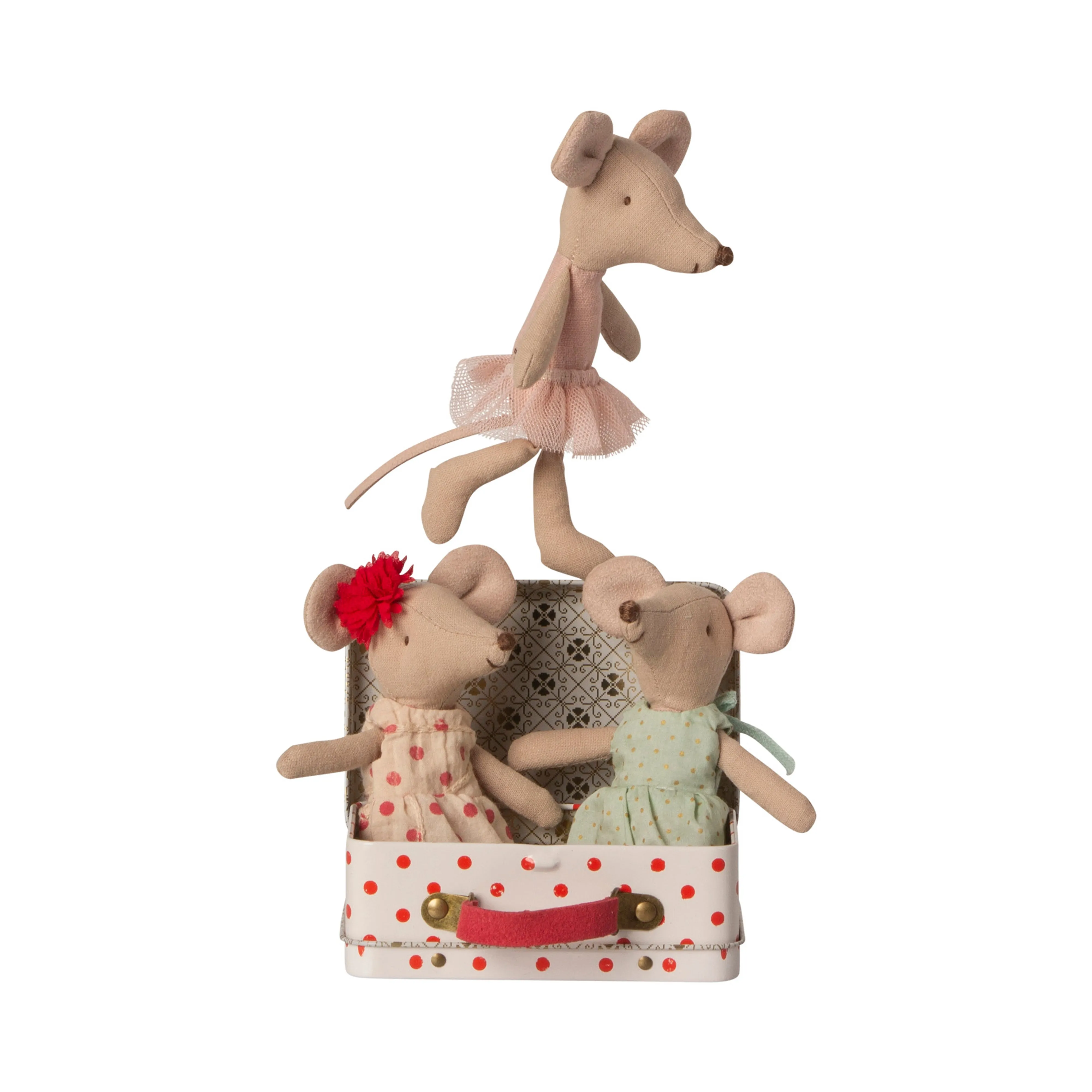 Maileg Ballerina Mouse with 2 Dresses