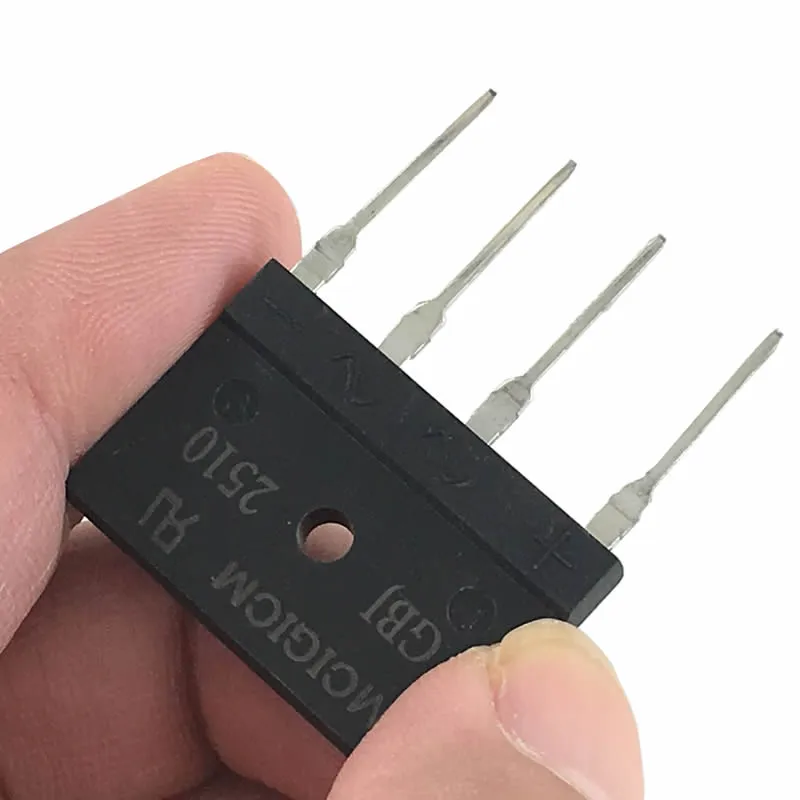 MCIGICM 5PCS 25A 1000V diode bridge rectifier gbj2510