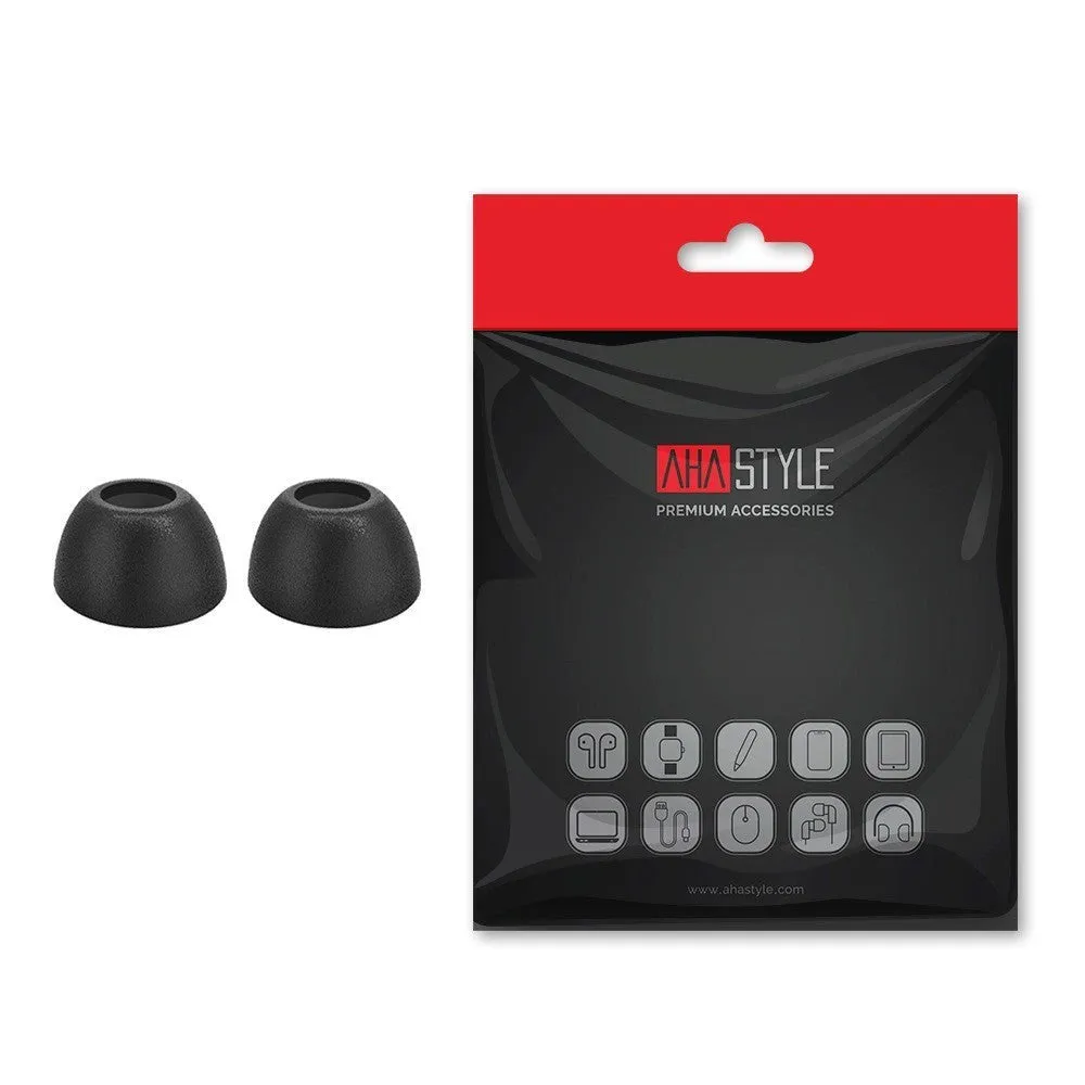 Memory Foam EarBuds Covers Til Samsung Galaxy Buds Pro / Buds2 Pro - Sort - Str. S