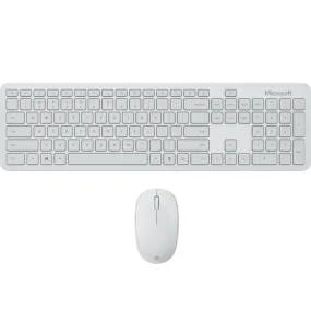 Microsoft Wireless Keyboard & Mouse Monza Grey White