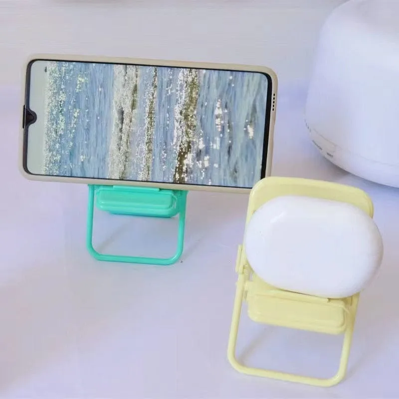 Mini Chair Phone Stand Holder