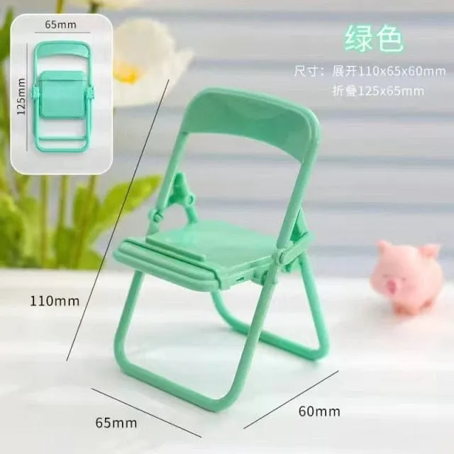 Mini Chair Phone Stand Holder