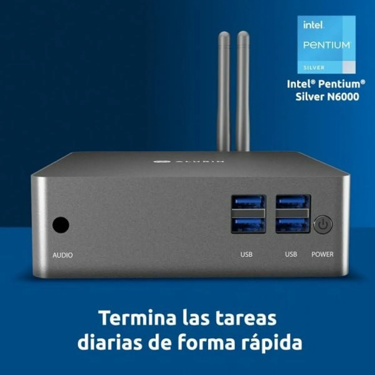 Mini PC Alurin ALURINMNIPC-21WP 8 GB RAM 500 GB SSD