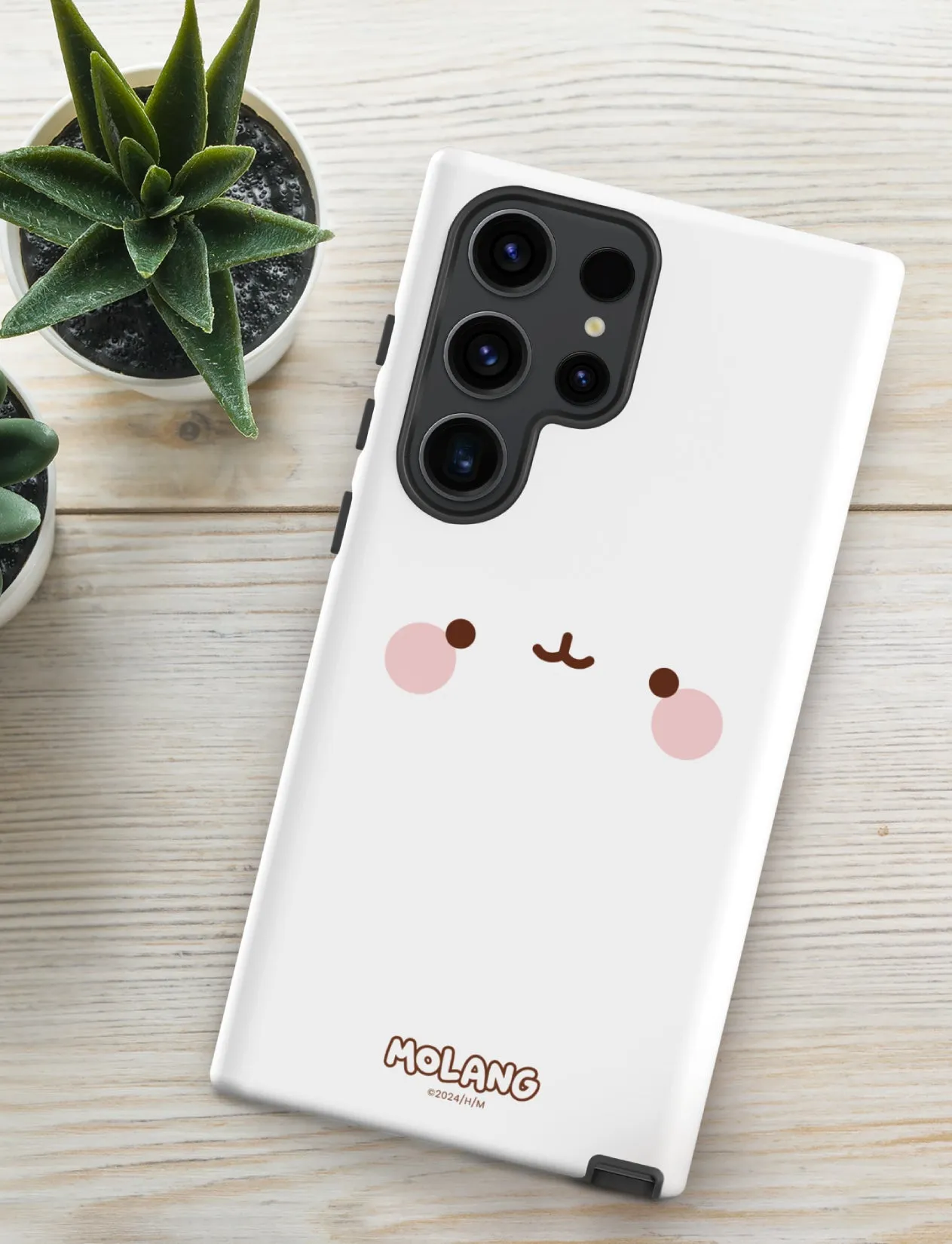 Molang Head - Tough case for Samsung