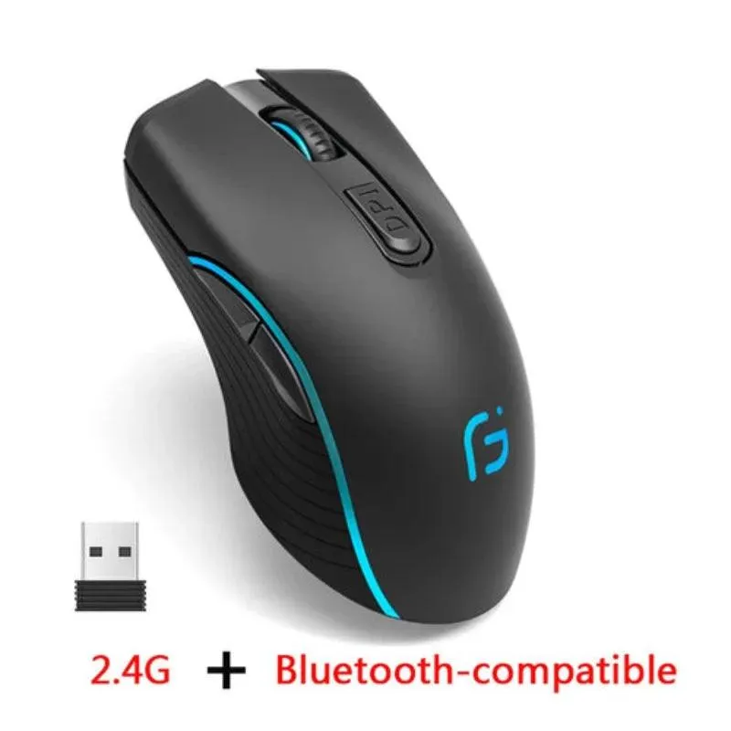 Mouse Dual Mode Bluetooth 2.4Ghz Wireless USB