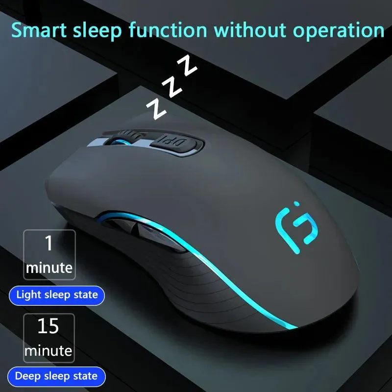 Mouse Dual Mode Bluetooth 2.4Ghz Wireless USB