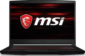 MSI GF63 8RC-267TW Gaming Laptop 15.6" i7-8750H 2.2GHz 8GB RAM - 256GB - Black - As New