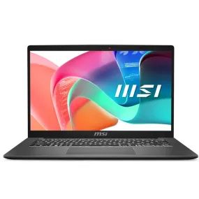 MSI | Modern 14 Laptop F13MG-038ZA | Core i5 | 14" FHD | 8GB RAM | 512GB SSD - Classic Black