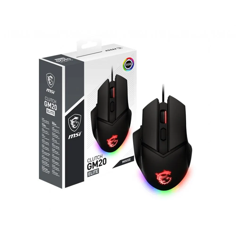 MSI Wired Gaming Mouse GM20 Elite