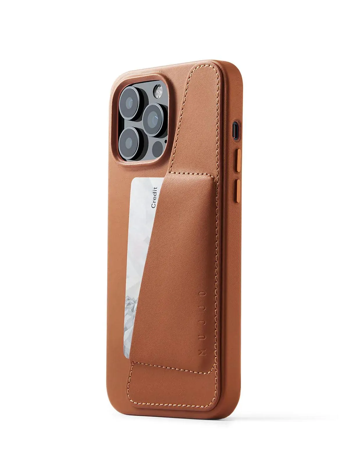 Mujjo Full Leather Wallet Case for iPhone 14 Pro Max