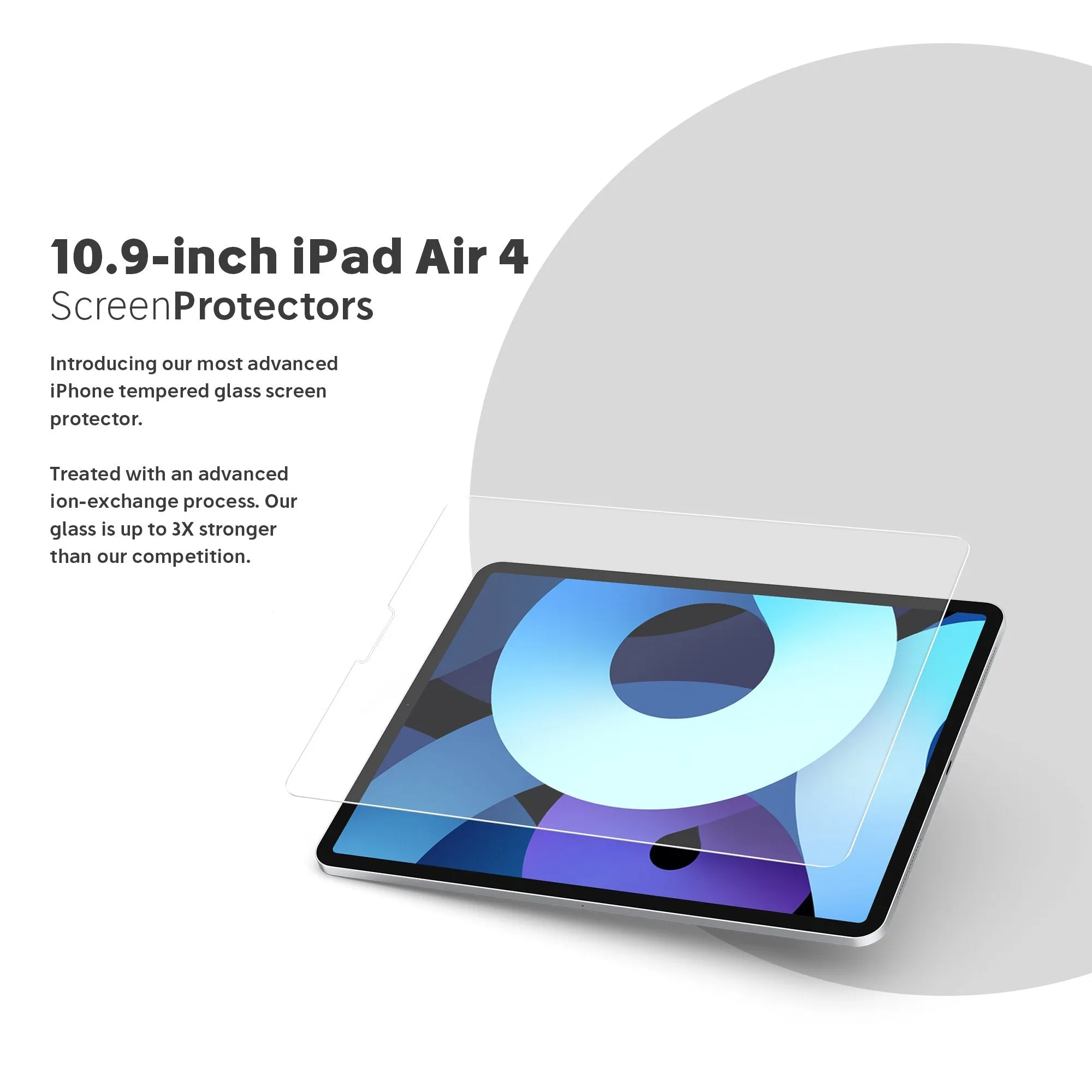 NanoArmour 10.9-inch iPad Air 4 Anti-Glare Screen Protector (2020)