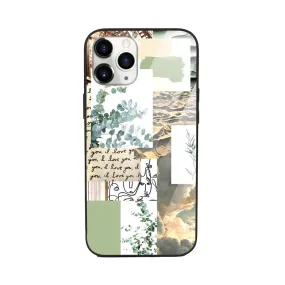 Nature's Palette Aesthetic Glass Phone Cover