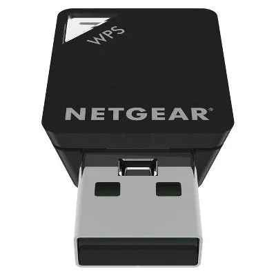 Netgear Wireless AC Adapter AC600 Dual Band - Black (A6100)