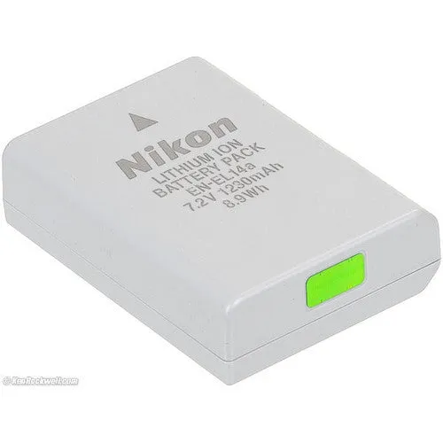 Nikon EN-EL14a (ENEL14a) Genuine Battery for Nikon digital Camera