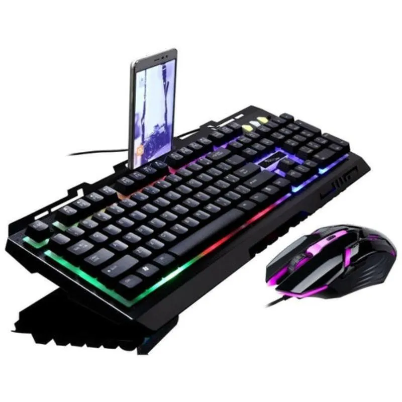 Ninja Dragons Wired Gaming Keyboard and Mouse Set