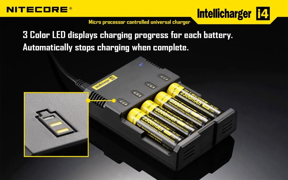 Nitecore i4 battery charger Rechargeable