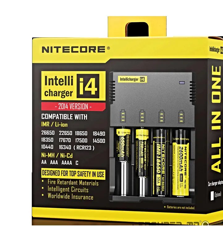 Nitecore i4 battery charger Rechargeable