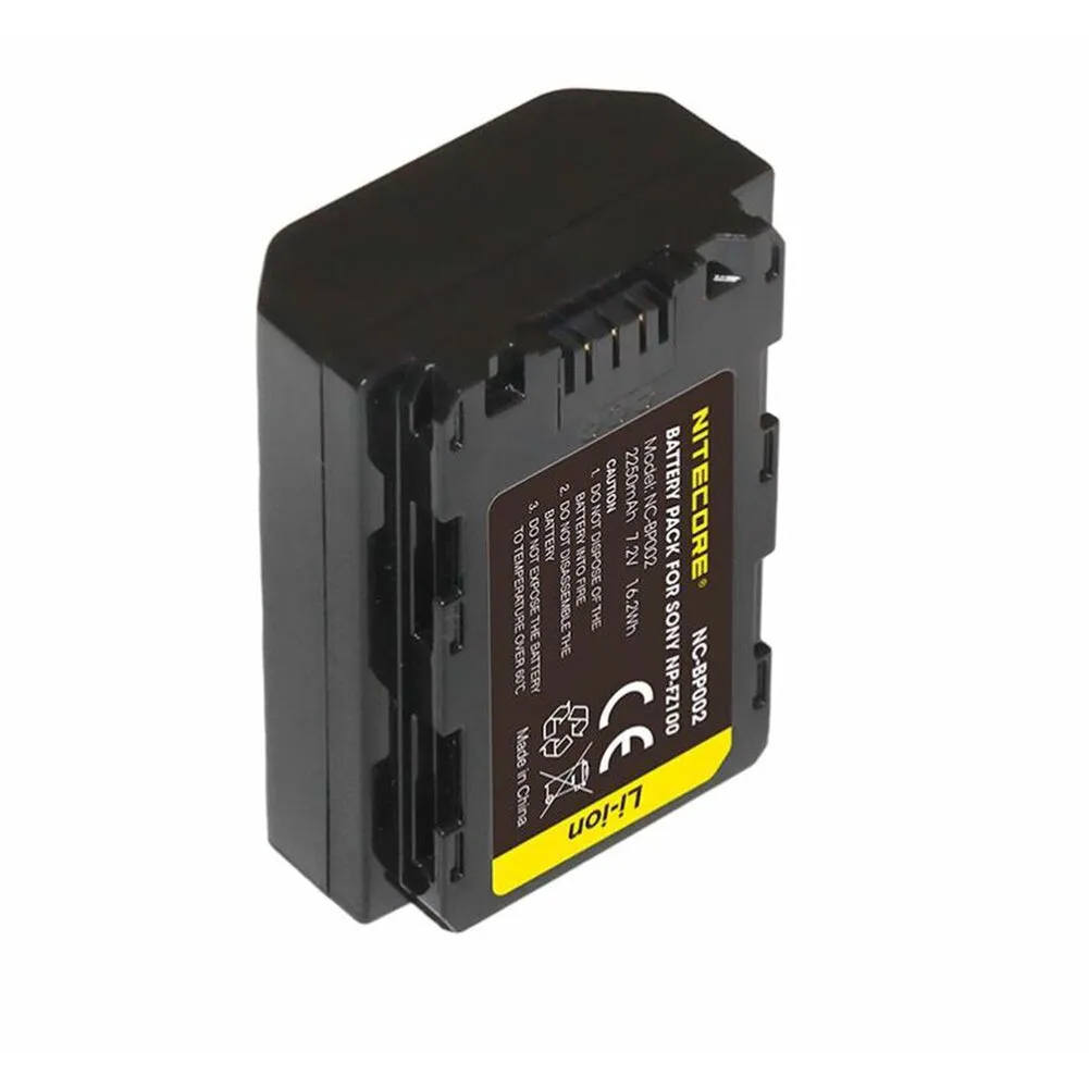 NITECORE NP-FZ100 Battery Compatible with Sony Cameras