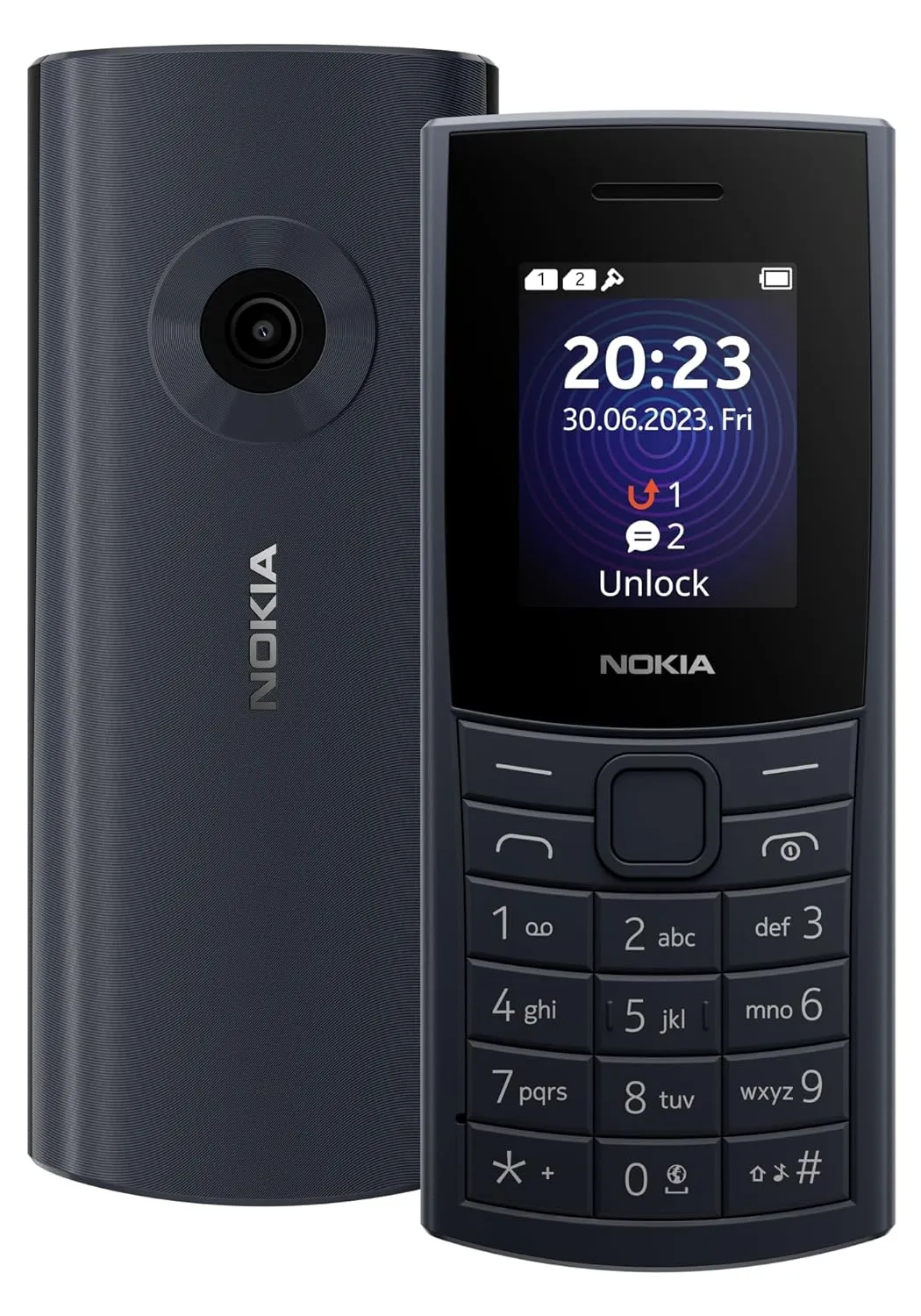 Nokia 110 4G with 4G, camera, Bluetooth, FM radio, MP3 player, MicroSD