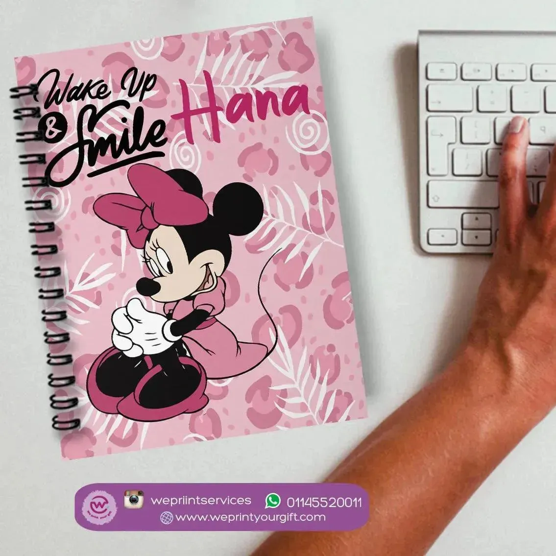 Notebook - A5 Size - Minnie Mouse