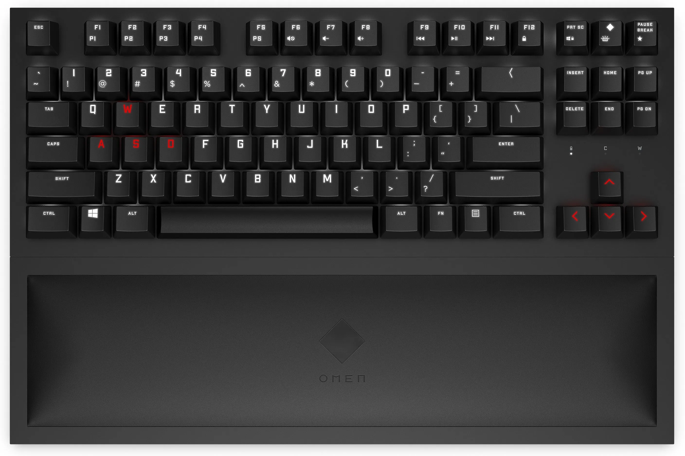 Omen By Hp Spacer Gaming Keyboard Tkl Qwertz Black