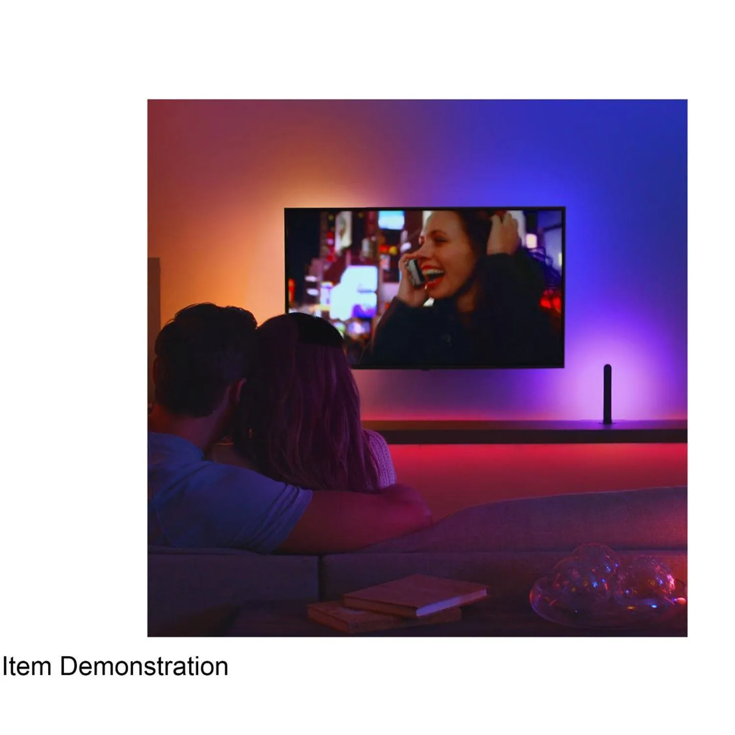 Philips Hue Play White & Color Ambiance Smart LED Bar Light (2-Pack)   Hue Bridge Bundle (7820230U7-KIT)