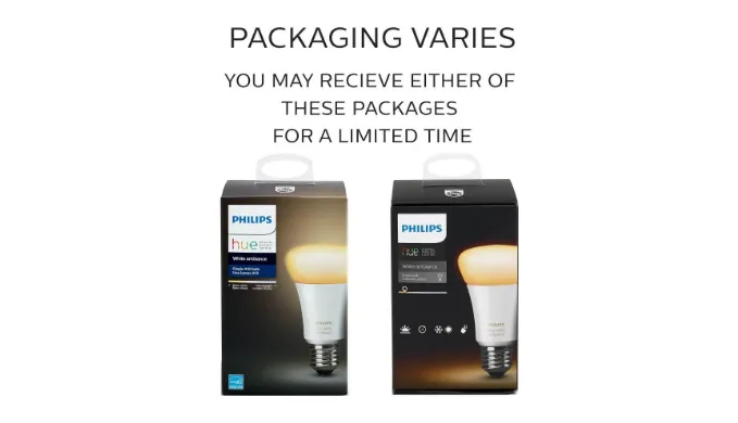 Philips Hue White Ambiance A19 Smart Wireless Light Bulb, 60W LED - As Low As $9 - Ships quick!