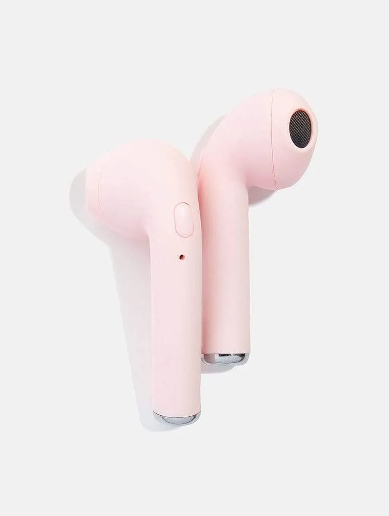 Pink Wireless Earbuds