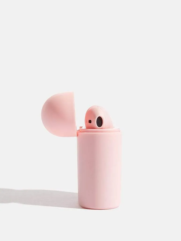 Pink Wireless Earbuds