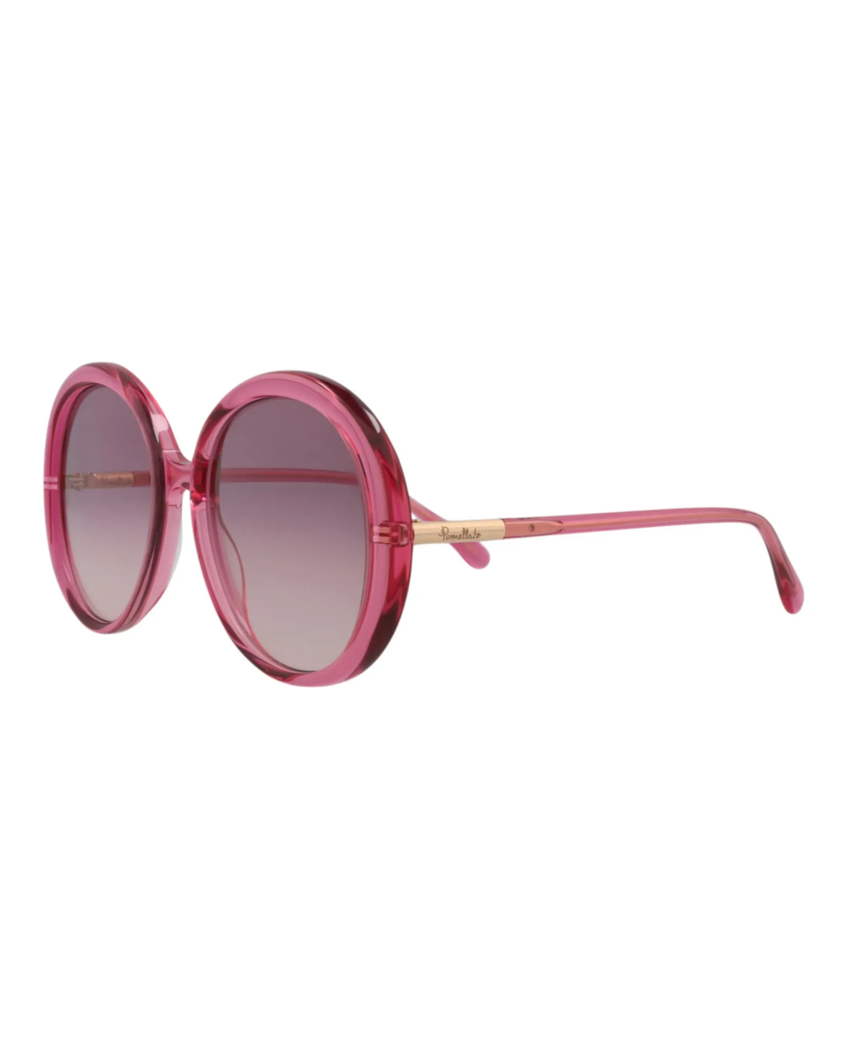 Pomellato Round-Frame Acetate Sunglasses, style # PM0111S-30012007003