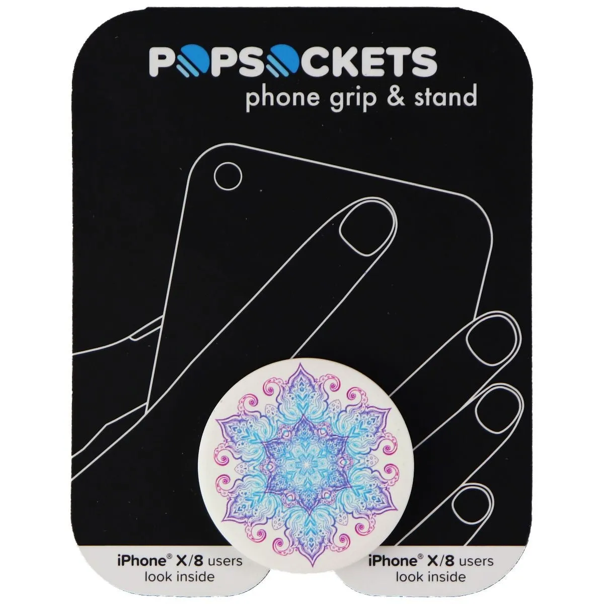 PopSockets: Collapsible Grip & Stand for Phones and Tablets - Flower Mandala