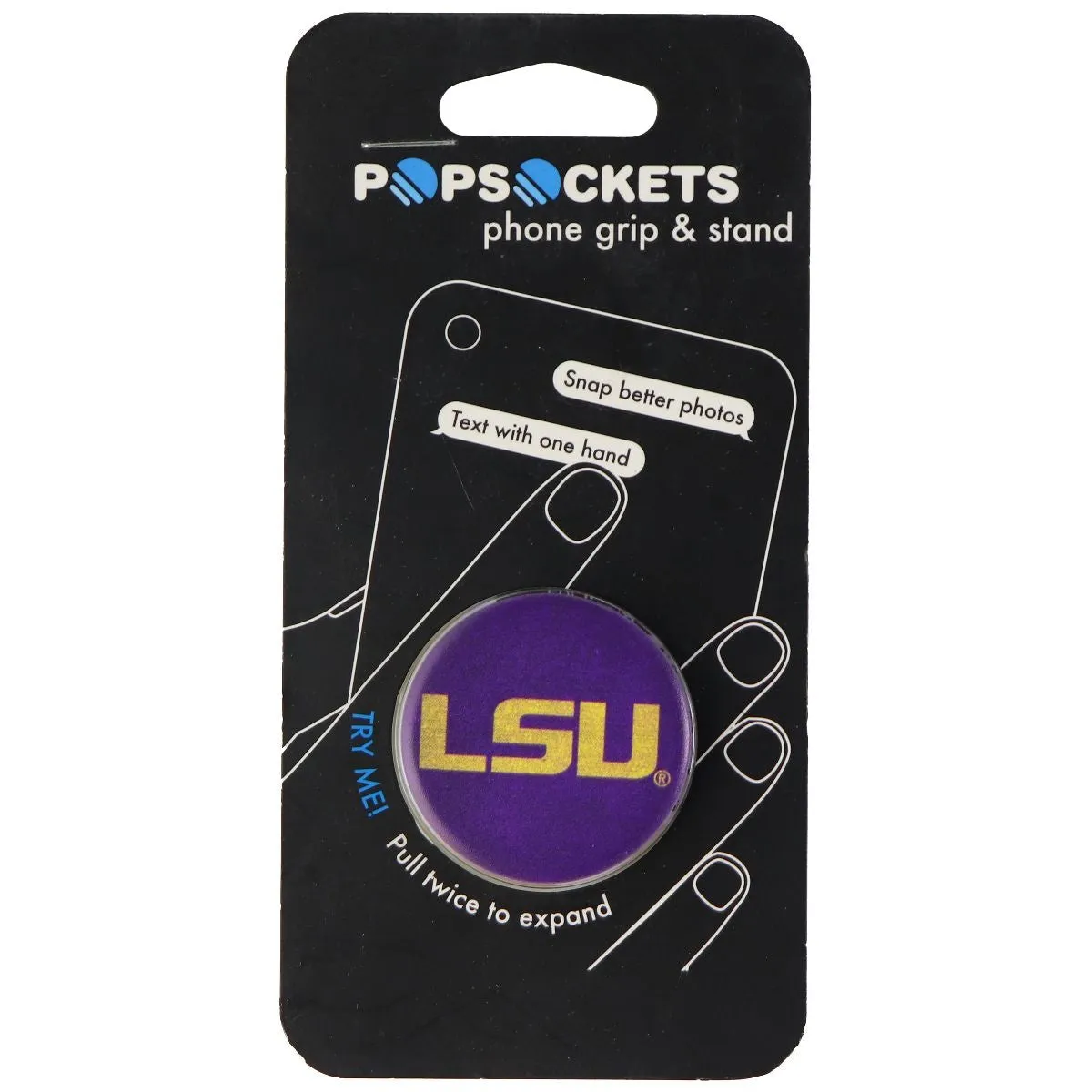 PopSockets: Collapsible Grip & Stand for Phones and Tablets - LSU Heritage