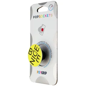 PopSockets Phone Grip & Stand with Swappable Top - Be Nice