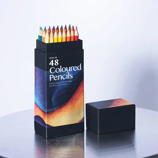 Portable Colored Pencils Set