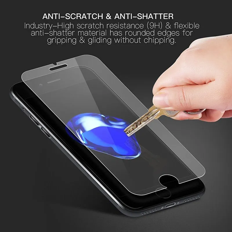 Premium Tempered Glass/Protective Film for iPhone Cellphones