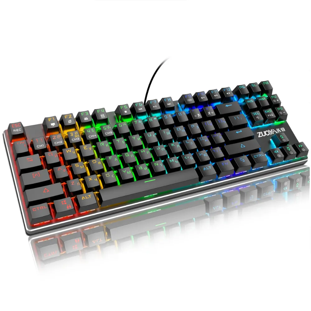 Rainbow RGB Mechanical Gaming Keyboard For PC