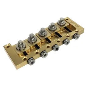 Ray Ross Saddle-Less Bass Bridge ~ 5 String / 19mm Brass