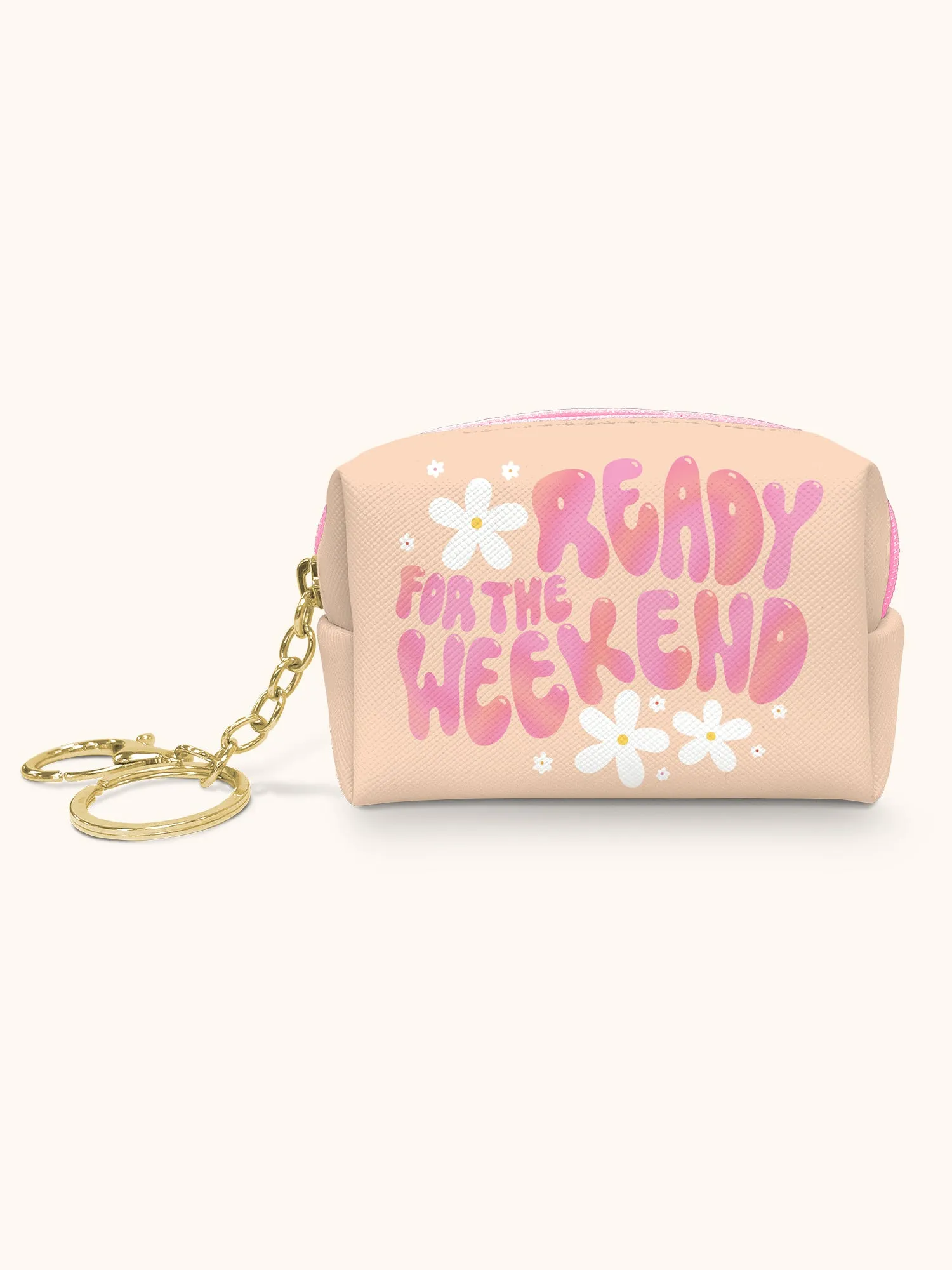 Ready for the Weekend Key Chain Pouch